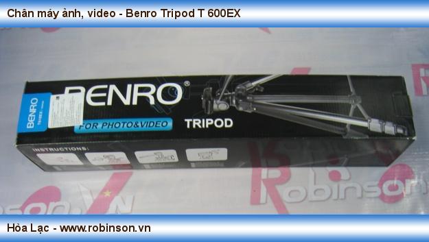 Chân máy ảnh, video - Benro Tripod T 600EX Toàn Thắng  (11)